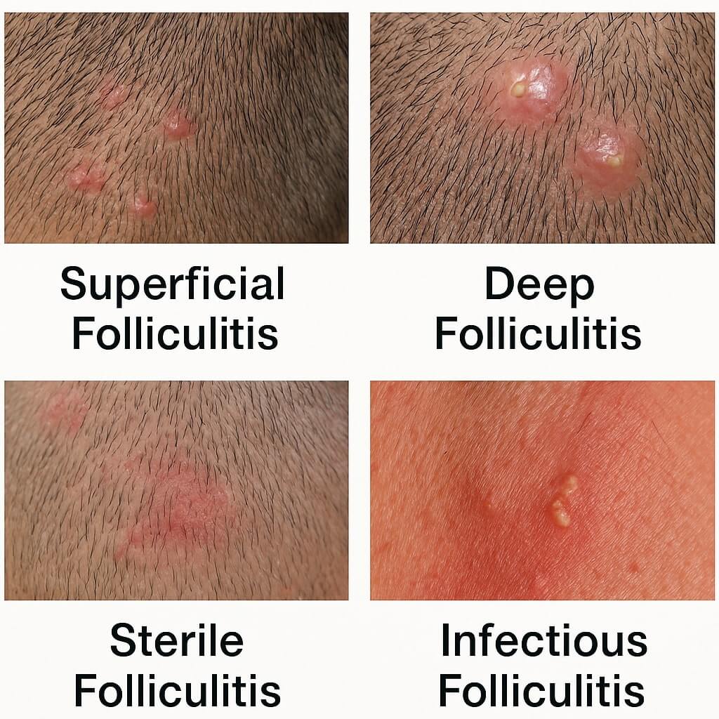 Hair transplant infection pictures 