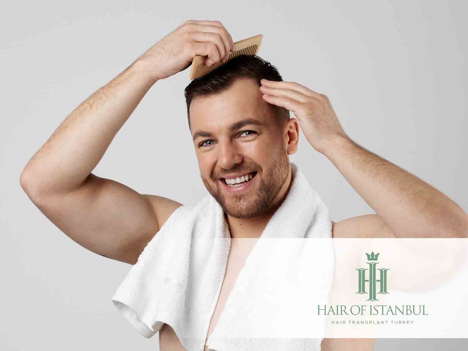 ¿Se le cae el pelo injertado durante los lavados?