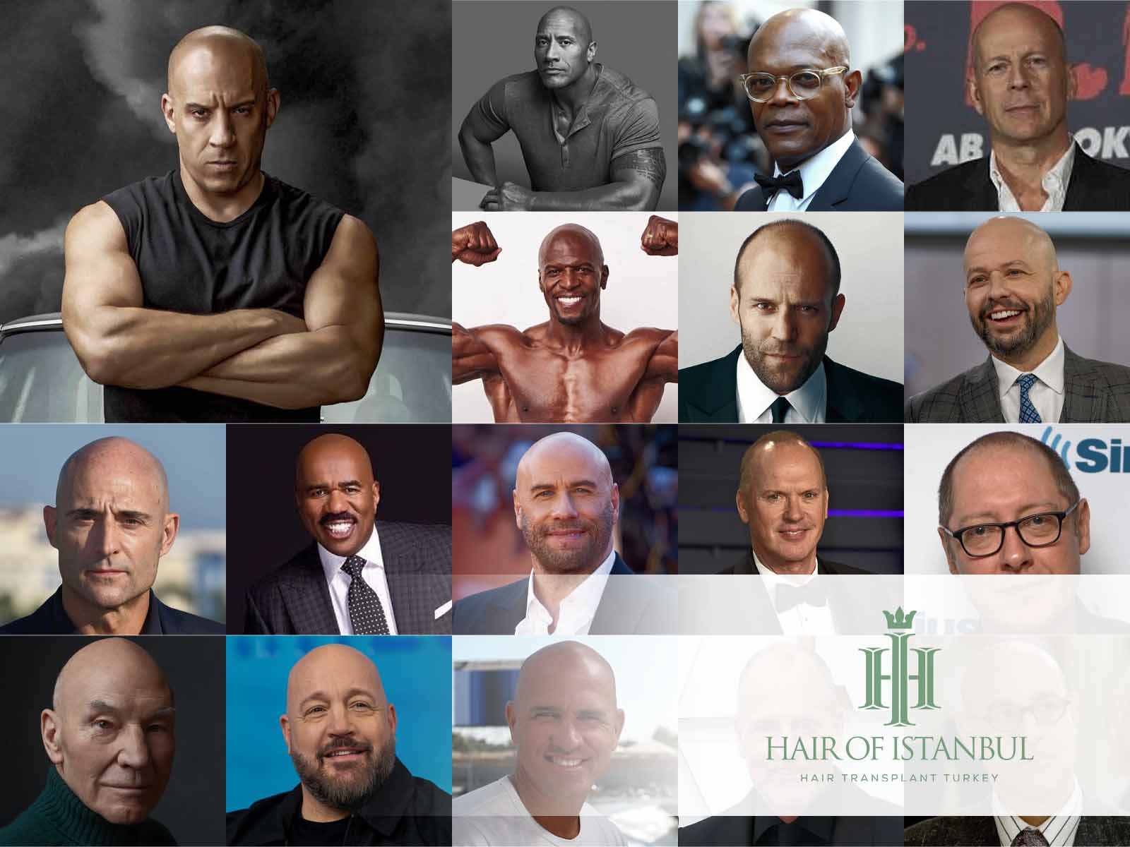 Los 17 Actores Calvos Más Famosos y Carismáticos del Mundo