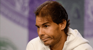del injerto capilar de Rafa Nadal