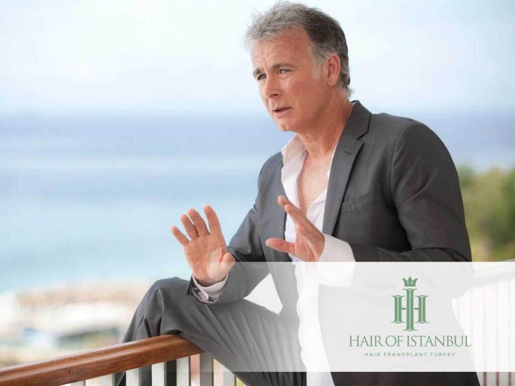 Greffe de cheveux de Franck Dubosc