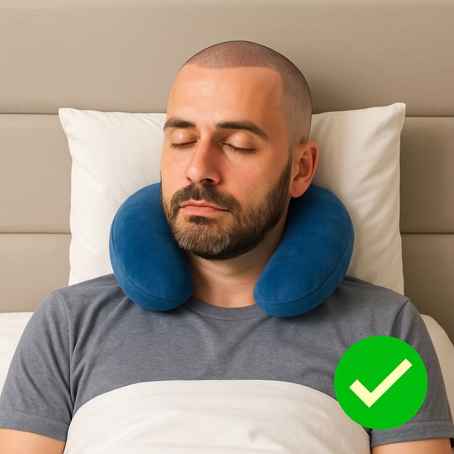 Posición recomendada para dormir tras un injerto capilar