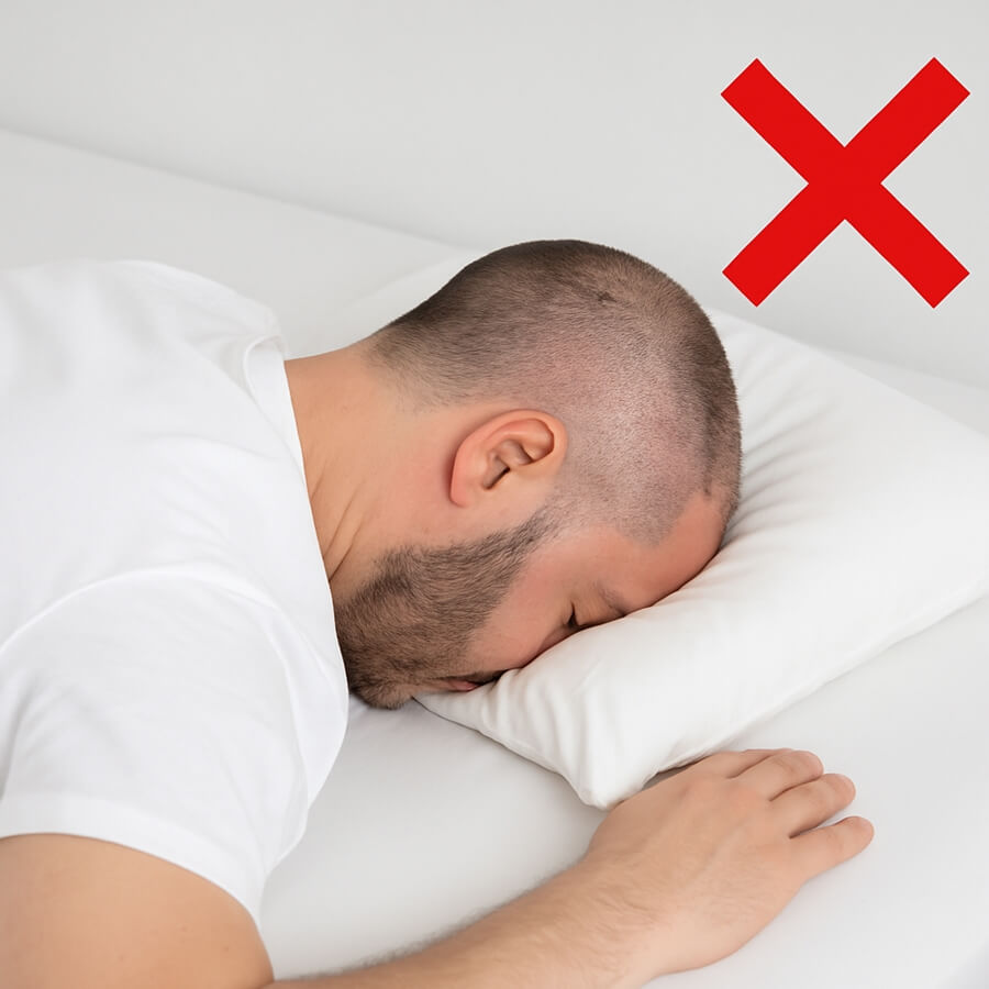 Posiciones para dormir que debes evitar