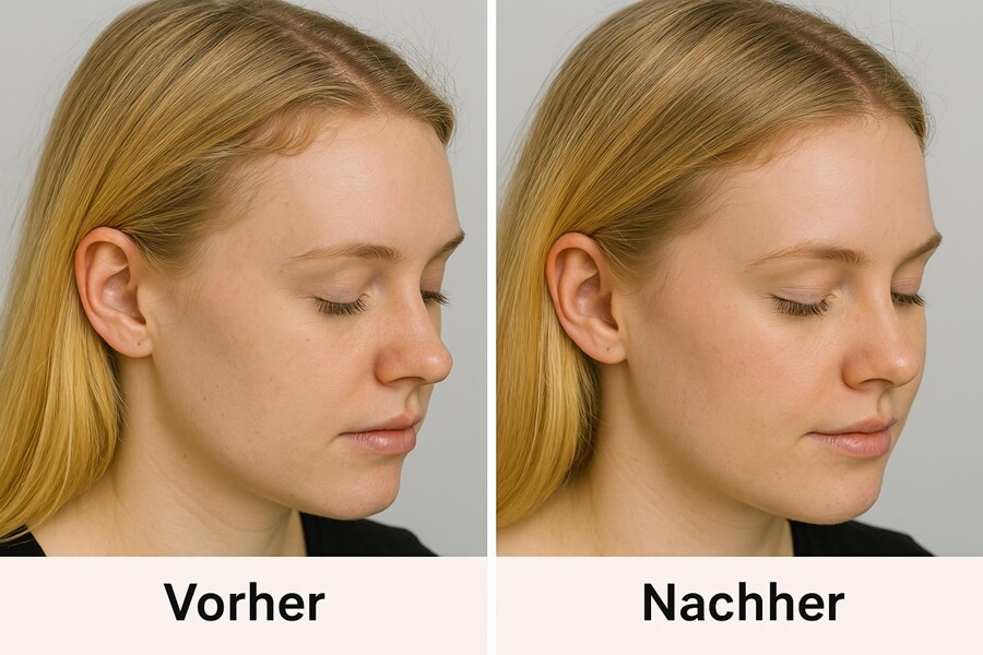Haartransplantation an den Schläfen