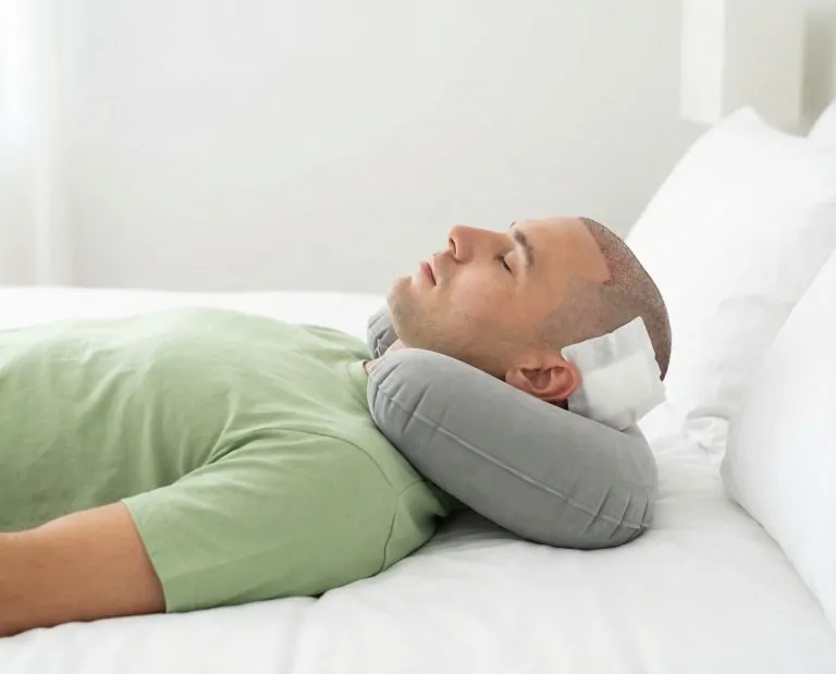 Neck Pillow After a Hair Transplant: How Long You Really Need It