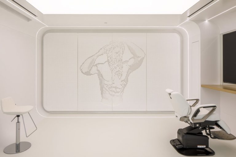 Clinica de implant de păr din Istanbul 39 Hair of Istanbul — Sala de design al liniei părului