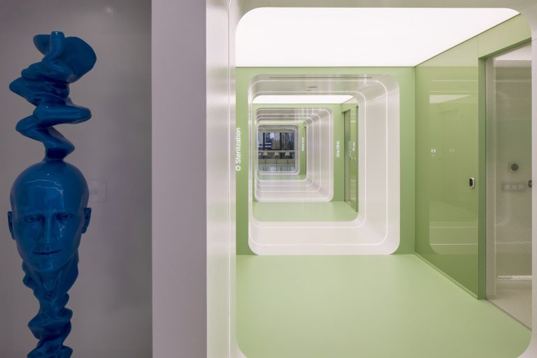 Clinica de implant de păr din Istanbul 28 Hair of Istanbul — Coridoare